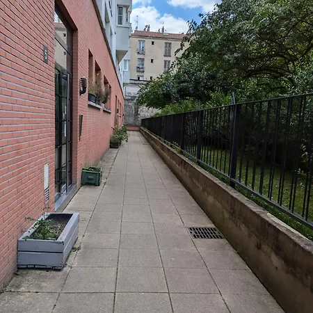 Charmant Appartement Calme Proche De Paris Saint-Denis  Exterior foto